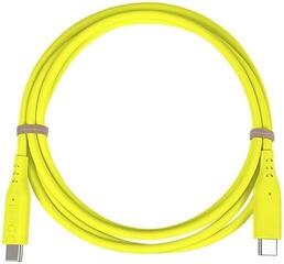 USB Cable PremiumCord Silicone USB-C 60W 480Mbps Yellow 1,5 m USB Cable - 5