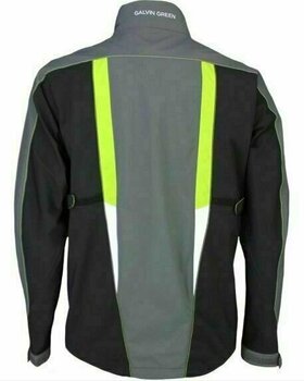 Waterproof Jacket Galvin Green Avery Paclite Gore-Tex Mens Jacket Iron Grey/Black/Apple L - 3