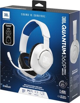 Bezdrátová sluchátka JBL Quantum 360P Console Wireless Bezdrátová sluchátka - 11