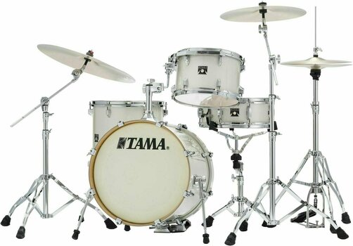 Akoestisch drumstel Tama CK48-VWS Superstar Classic Vintage White Sparkle - 2