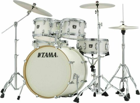 Conjunto de batería acústica Tama CL52KRS-SAP Superstar Classic Satin Arctic Pearl - 3