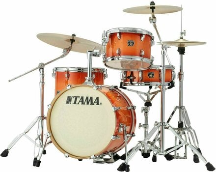 Akustik-Drumset Tama CL48-TLB Superstar Classic Tangerine Lacquer Burst - 2
