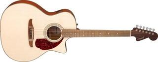 Elektroakustična dreadnought Fender California Deluxe Newporter CE WN White Blonde Elektroakustična dreadnought - 2