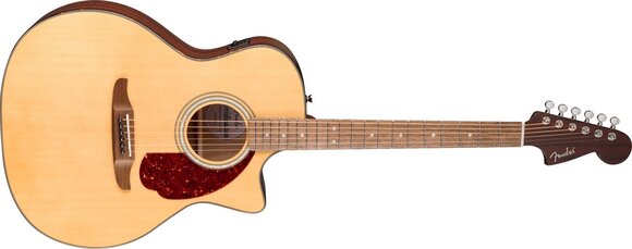 Dreadnought Ηλεκτροακουστική Κιθάρα Fender California Deluxe Newporter CE WN Natural Dreadnought Ηλεκτροακουστική Κιθάρα - 3