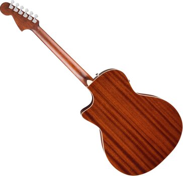 Dreadnought Ηλεκτροακουστική Κιθάρα Fender California Deluxe Newporter CE WN Sienna Sunburst Dreadnought Ηλεκτροακουστική Κιθάρα - 2