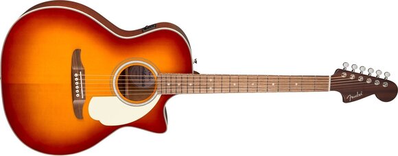 Dreadnought Ηλεκτροακουστική Κιθάρα Fender California Deluxe Newporter CE WN Sienna Sunburst Dreadnought Ηλεκτροακουστική Κιθάρα - 3
