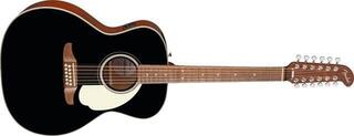 Guitares acoustique-électrique 12 cordes Fender California Deluxe Villager E WN Black Guitares acoustique-électrique 12 cordes - 2