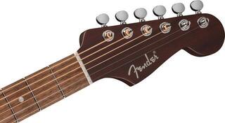 Електро-акустична китара Дреднаут Fender California Deluxe Redondo Jr. E WN Natural Mahogany Електро-акустична китара Дреднаут - 3