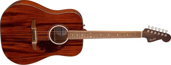 Akustická gitara Fender California Deluxe Redondo WN Natural Mahogany Akustická gitara - 3