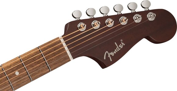 Akustická gitara Fender California Deluxe Redondo WN Natural Mahogany Akustická gitara - 4