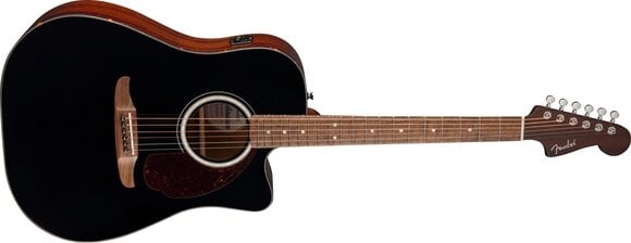 Elektroakustická kytara Dreadnought Fender California Deluxe Redondo CE WN Black Elektroakustická kytara Dreadnought - 3