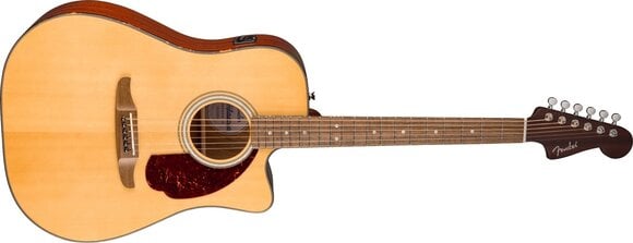 Elektroakustická kytara Dreadnought Fender California Deluxe Redondo CE WN Natural Elektroakustická kytara Dreadnought - 3