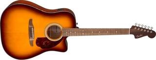 Elektro-akustična dreadnought Fender California Deluxe Redondo CE WN Honey Sunburst Elektro-akustična dreadnought - 2