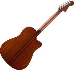 Elektro-akustična dreadnought Fender California Deluxe Redondo CE LH WN Natural Elektro-akustična dreadnought - 1