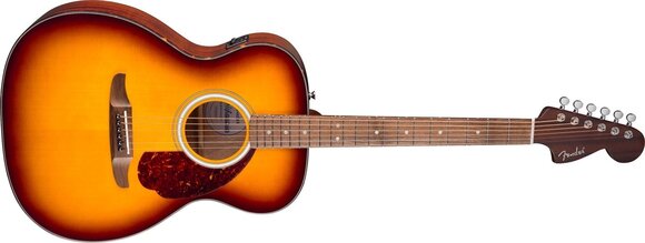 Elektroakustinen kitara Fender California Deluxe Monterey E WN Honey Sunburst Elektroakustinen kitara - 3