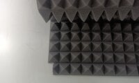 Mega Acoustic PA-PMP5 115x195x5 Dark Gray Painel de espuma absorvente