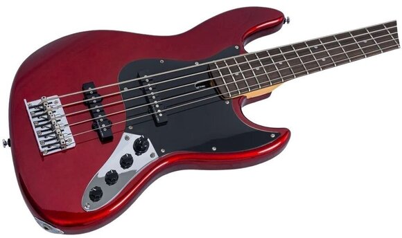 5-string Bassguitar Sire Marcus Miller V3 5 New Gen Candy Apple Red 5-string Bassguitar - 6