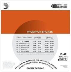 Guitar strings D'Addario EJ42 Guitar strings - 1