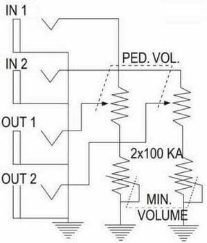 Volumepedaal Bespeco VM 14 - 2