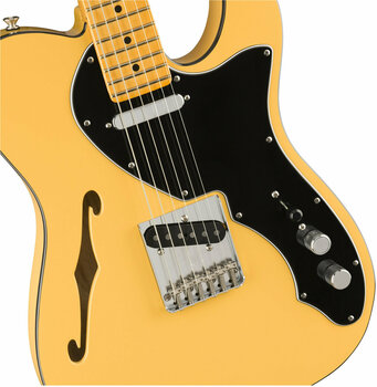 Elektromos gitár Fender Britt Daniel Tele Thinline MN (Használt ) - 6