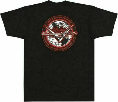 Camiseta de manga corta Fender Custom Shop Globe T-Shirt Black S - 2