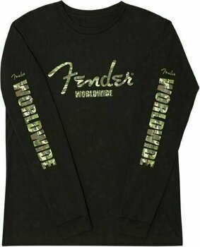 T-shirt Fender Camo Logo Black M T-shirt - 5