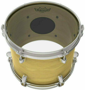 Parche de tambor Remo CS-0313-10 Controlled Sound Clear Black Dot 13" Parche de tambor - 2
