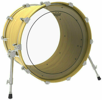 Drum Head Remo PS-1320-00 Pinstripe Clear Bass 20" Drum Head - 3