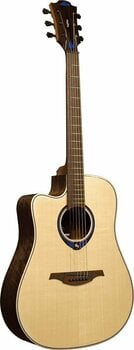 electro-acoustic guitar LAG Tramontane HyVibe 20 LH Natural Gloss - 2