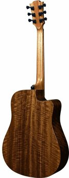 electro-acoustic guitar LAG Tramontane HyVibe 20 LH Natural Gloss - 3