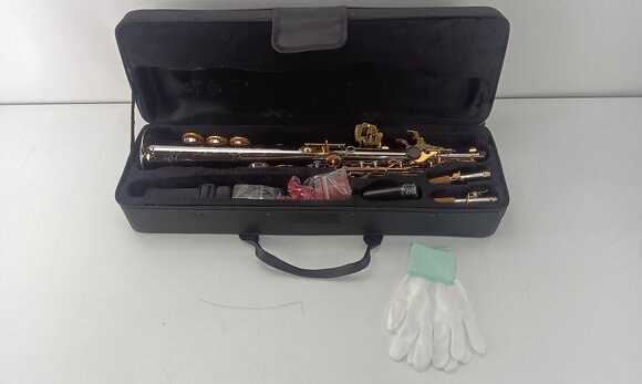 Σοπράνο Σαξόφωνο Latone LSS 620 Silver Royalty Σοπράνο Σαξόφωνο (Μεταχειρισμένο) - 2