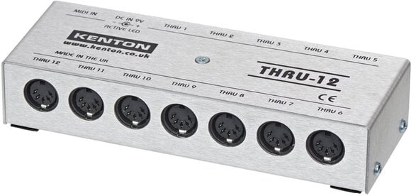 Interfejs MIDI Kenton Thru 12 – 1 MIDI IN to 12 THRU Interfejs MIDI - 2