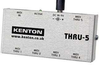 MIDI Interface Kenton Thru 5 – 1 MIDI IN to 5 THRU MIDI Interface - 1