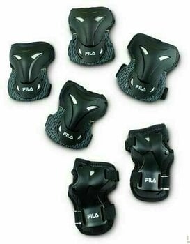 Védőfelszerelés kerékpározáshoz / Inline Fila Adult FP Gears Black/Lime XL - 2