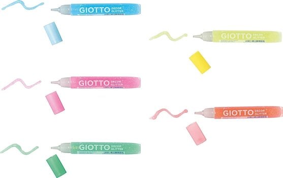Liim GIOTTO Decor Glitter Liim 5 x 10 g Neon - 2