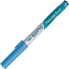 Felt-Tip Pen GIOTTO Turbo Soft Brush Set of markers Mix 10 pcs - 7
