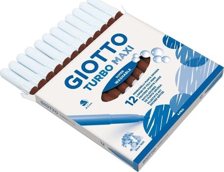 Fixka GIOTTO Turbo Maxi Sada fixiek 5 mm Brown 12 ks - 3