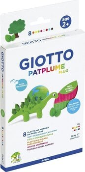 Modelēšanas māls bērniem GIOTTO Patplume Fluo Modelēšanas māls bērniem Neon 8 x 33 g - 3