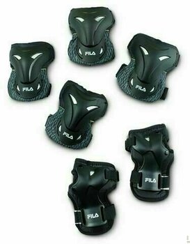 Védőfelszerelés kerékpározáshoz / Inline Fila Adult FP Gears Black/Lime L - 2