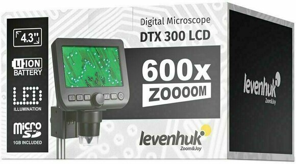 Microscopios Levenhuk DTX 300 LCD Digital Microscope - 10