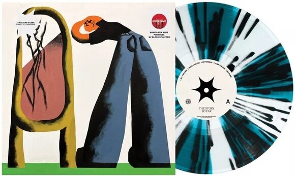 Hanglemez The Story So Far - I Want To Disappear (Bone & Seablue Pinwheel With Black Splatter Coloured) (LP) - 2