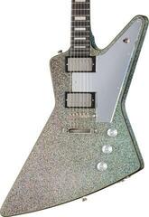Електрическа китара Epiphone Lzzy Hale Explorer Custom Black Diamond Holographic Sparkle Електрическа китара - 2
