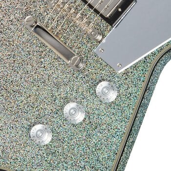 Електрическа китара Epiphone Lzzy Hale Explorer Custom Black Diamond Holographic Sparkle Електрическа китара - 5