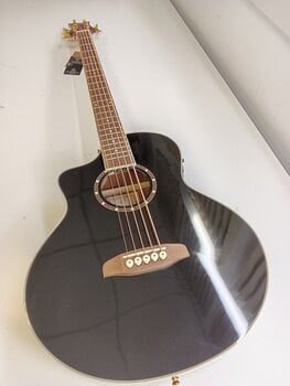 Akustična bas gitara Ortega D8CE-5-L Black Akustična bas gitara (Oštećeno) - 2