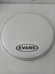 Pele de bateria de marcha Evans BD16MX1W MX1 Marching Bass White 16" Pele de bateria de marcha (Tao bons como novos) - 1