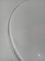 Evans BD16MX1W MX1 Marching Bass White 16" Pele de bateria de marcha