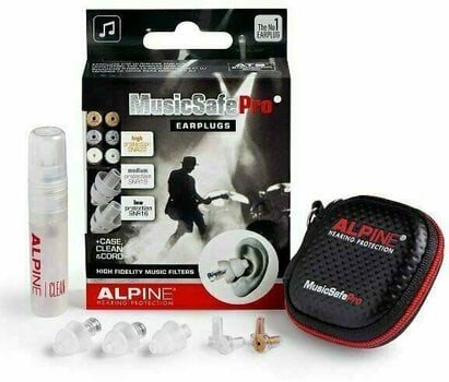 Tapones para los oídos Alpine MusicSafe Pro Transparente Tapones para los oídos - 5