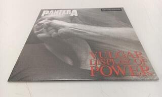 Vinyl Record Pantera - Vulgar Display Of Power (Limited Edition) (White & True Metal Gray Marbled) (LP) (Just unboxed) - 1
