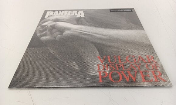 LP ploča Pantera - Vulgar Display Of Power (Limited Edition) (White & True Metal Gray Marbled) (LP) (Samo raspakovano) - 2