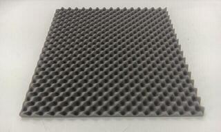 Apsorpcijska ploča od pene Mega Acoustic Sinusoid Foam 50x50 Dark Grey Apsorpcijska ploča od pene (Oštećeno) - 1